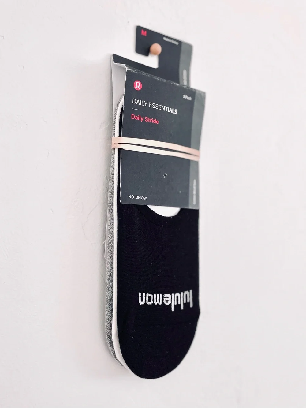 New Lululemon Daily Stride No-Show Socks *3 Pack
